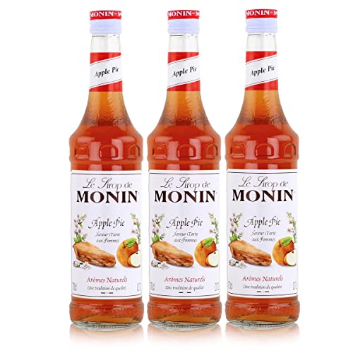 Monin Sirup Apfelkuchen, 0,7L 3er Pack von MONIN
