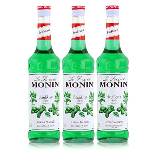 Monin Sirup Basilikum 3 x 0,7 Liter von MONIN