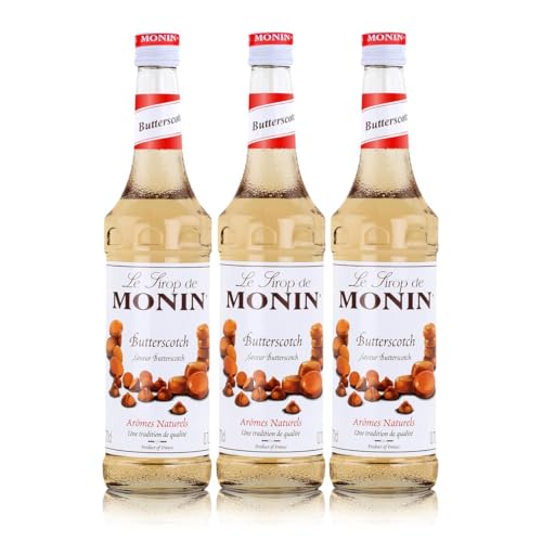 Monin Sirup Butterscotch, 0,7L 3er Pack von MONIN