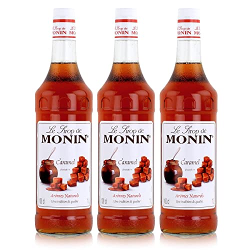 Monin Sirup Caramel, 1,0L 3er Pack von MONIN