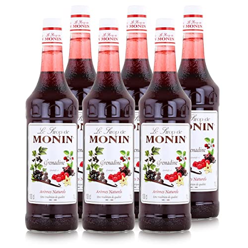 Monin Sirup Grenadine, 1,0L, 6er Pack Monin Sirup Grenadine, 1,0L, 6er Pack von MONIN