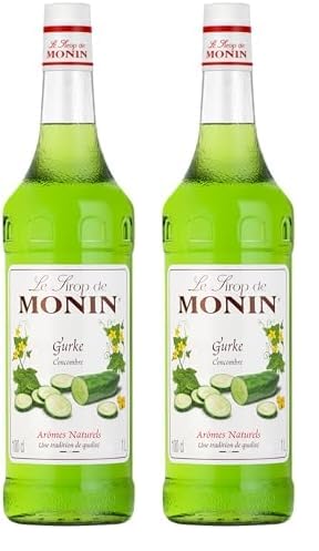 Monin Sirup Gurke (1 x 1,0l) (Packung mit 2) von MONIN