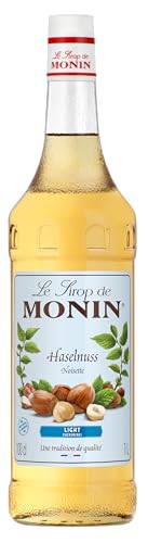 Monin Sirup HASELNUSS ZUCKER REDUZIERT (1 x 1,0l) von MONIN