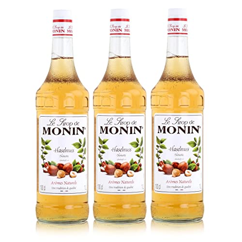 Monin Sirup Haselnuss, 1,0L 3er Pack von MONIN