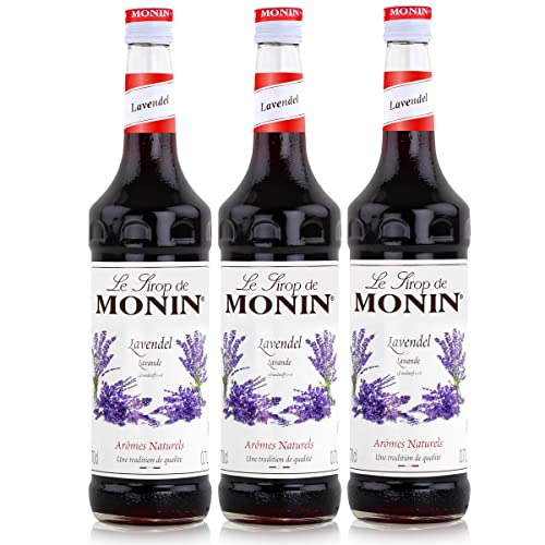 Monin Sirup Lavendel, 0,7L 3er Pack von MONIN