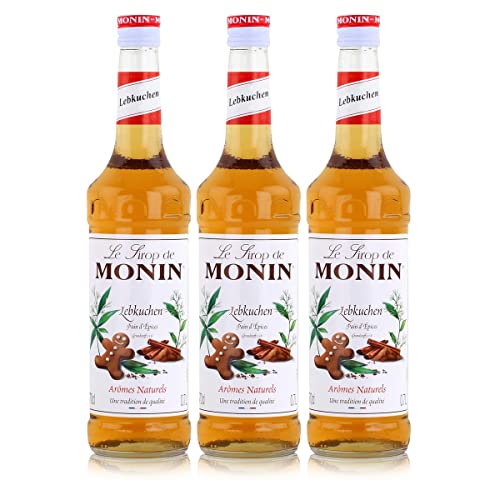 Monin Sirup Lebkuchen, 0,7L 3er Pack von MONIN