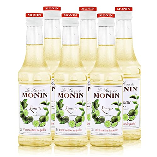 Monin Sirup Limette, 0,25L 6er Pack von MONIN