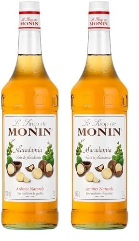 Monin Sirup Macadamia (1 x 1,0l) (Packung mit 2) von MONIN
