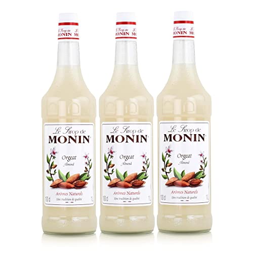 Monin Sirup Mandel, 1,0L 3er Pack von MONIN