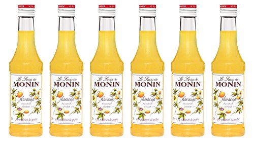 Monin Sirup Maracuja (Passionsfrucht), 0,25L, 6er Pack von MONIN