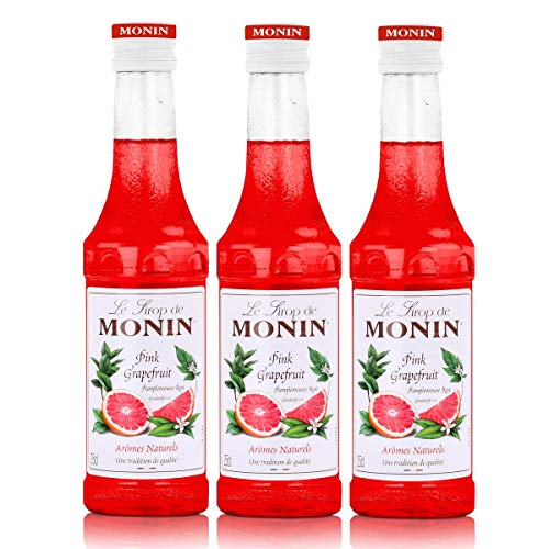 Monin Sirup Pink Grapefruit, 0,25L, 3er Pack Monin Sirup Pink Grapefruit, 0,25L, 3er Pack von MONIN