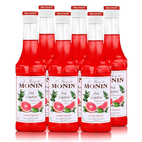 Monin Sirup Pink Grapefruit, 0,25L, 6er Pack Monin Sirup Pink Grapefruit, 0,25L, 6er Pack von MONIN