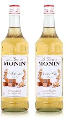 Monin Sirup Praliné Nuss (1 x 1,0l) (Packung mit 2) von MONIN