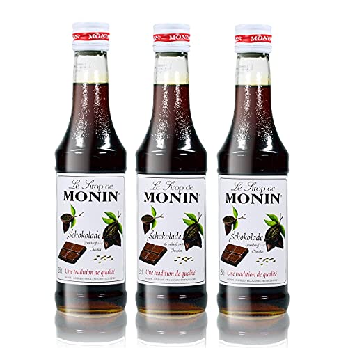 Monin Sirup Schokolade, 0,25L 3er Pack von MONIN
