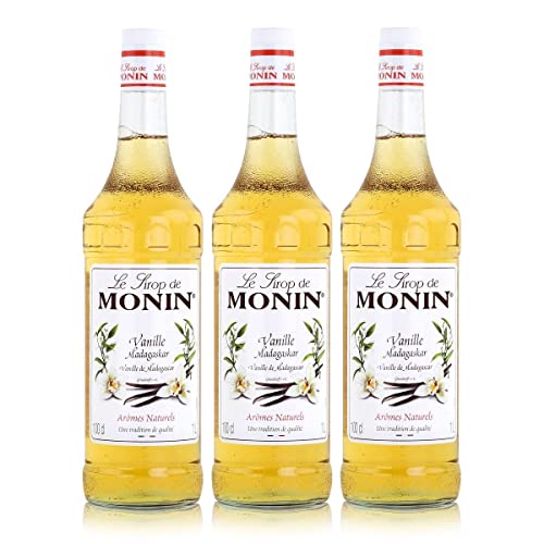 Monin Sirup Vanille, 1,0L 3er Pack von MONIN