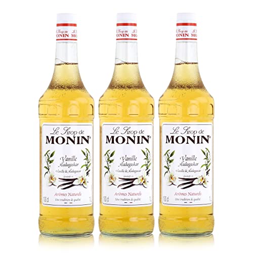 Monin Sirup Vanille, 1,0L 3er Pack Monin Sirup Vanille, 1,0L 3er Pack von MONIN
