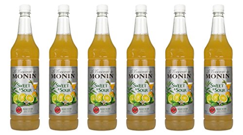 Monin Sweet & Sour, 1,0L PET, 6er Pack von MONIN