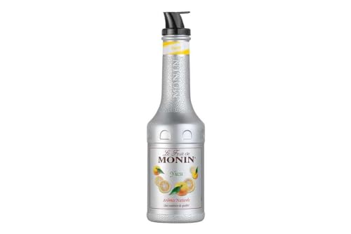 Monin Yuzu Puree 1 Liter - erfrischende fruchtige Obstpüree für Cocktails von MONIN