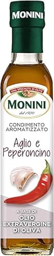 WÜRZMITTEL AUF BASIS VON NATIVEM OLIVENÖL EXTRA MIT KNOBLAUCH UND CHILI-PFEFFER CL.250 MONINI WÜRZMITTEL AUF BASIS VON NATIVEM OLIVENÖL EXTRA MIT KNOBLAUCH UND CHILI-PFEFFER CL.250 MONINI von Monini
