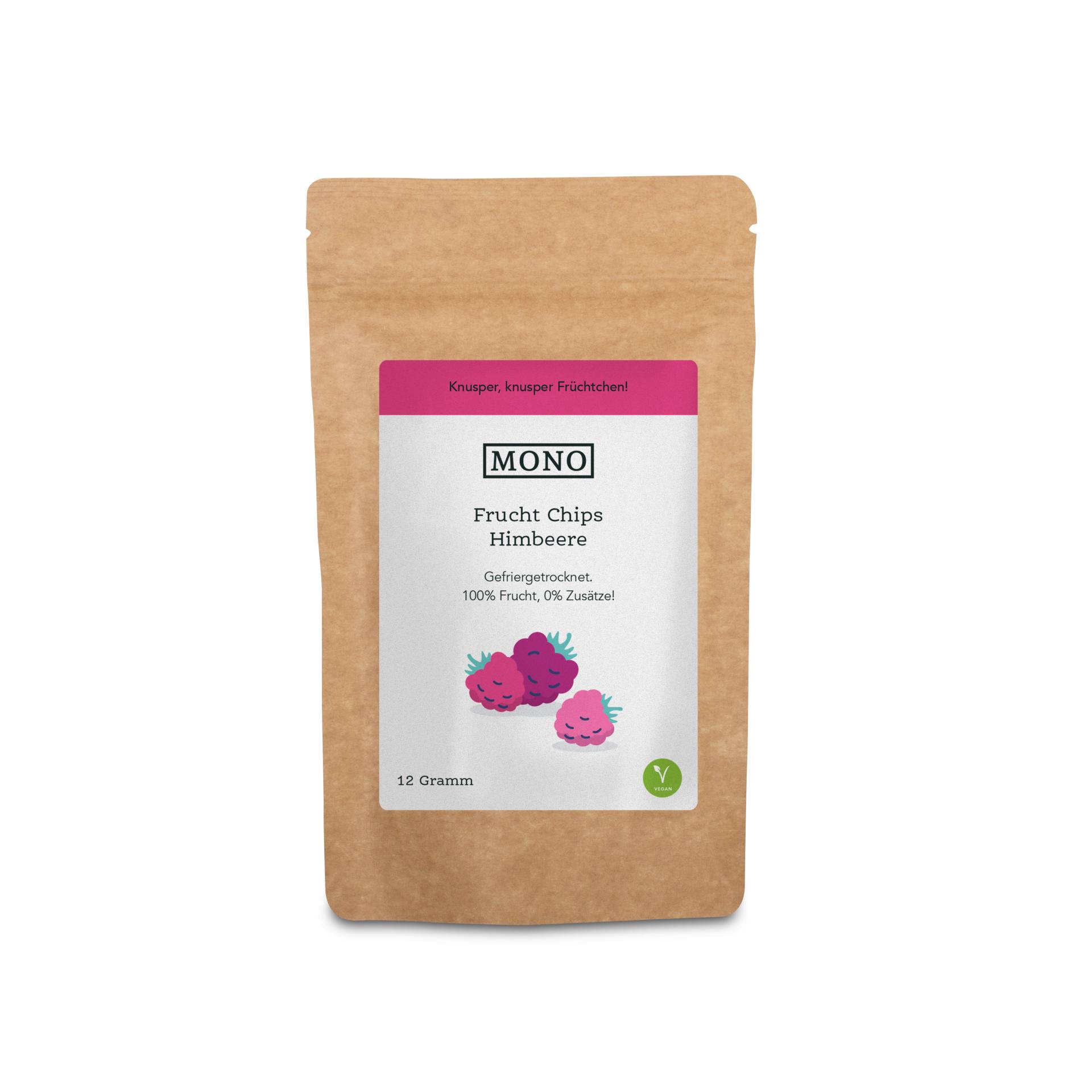 MONO Frucht Chips Himbeere MONO Frucht Chips Himbeere von MONO