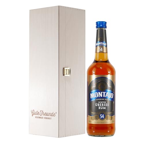 MONTAJO Echter Übersee Rum mit Geschenk-Holzkiste MONTAJO Echter Übersee Rum mit Geschenk-Holzkiste von MONTAJO