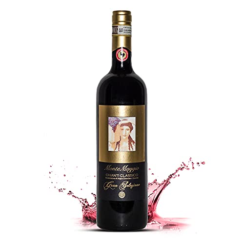 Chianti Classico Gran Selezione di Montemaggio Bio-Rotwein - Luxuriöser Edler Bio Wein aus Italien - Sangiovese/Merlot - Fattoria di Montemaggio - 0.75L von MONTEMAGGIO