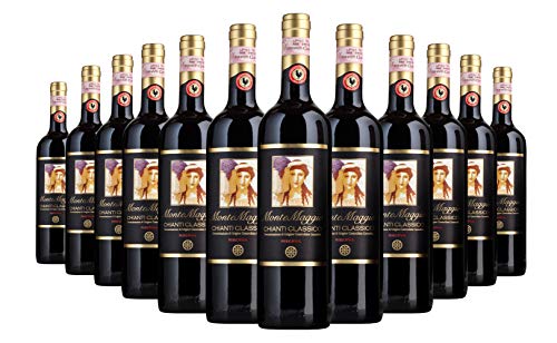Chianti Classico Riserva di Montemaggio - Rotwein Luxuriöser Edler Bio - Sangiovese/Merlot - Toskanischer - Italien - Fattoria di Montemaggio - 0.75L - 12 Flaschen von MONTEMAGGIO