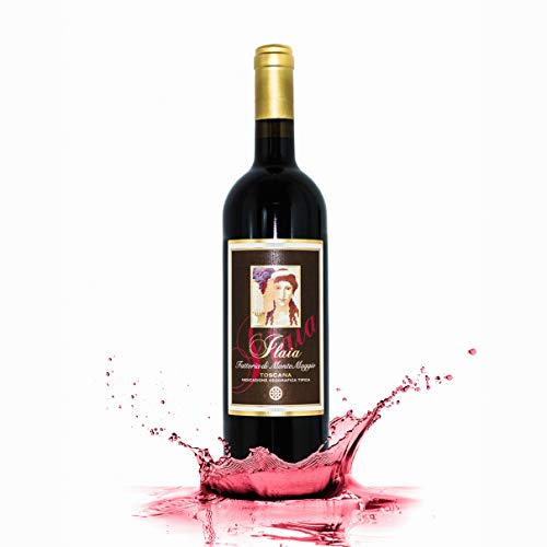 Ilaia di Montemaggio - Rotwein Bio - Super Toskanischer Luxuriöser Edler Bio - 100% Pugnitello - Wein aus Italien - Fattoria di Montemaggio - 0.75L (1) von MONTEMAGGIO