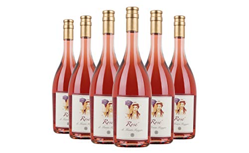 Rose di Montemaggio - Toskanischer Bio- Roséwein - Trockener Luxuriöser Edler Organisch - 100% Sangiovese - Wein aus Italien - Glaskorken - Fattoria di Montemaggio - 0.75L - 6 Flaschen von MONTEMAGGIO