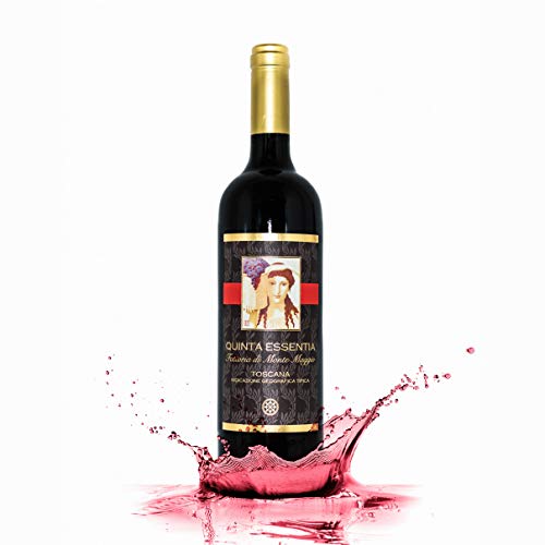 Rotwein - Quinta Essentia di Montemaggio IGT - Italienischer Bio-Rotwein - Super Toskanischer Luxuriöser Edler Bio - Merlot/Sangiovese - Fattoria di Montemaggio - ML. 750 (1) von MONTEMAGGIO
