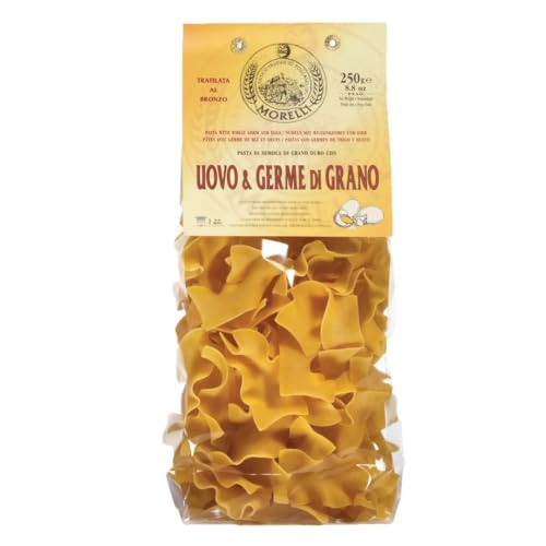 MORELLI - Straccetti All'uovo Con Germe Di Grano Nudeln aus Hartweizengrieß 12x 500g von MORELLI