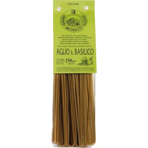 MORELLI - Tagliatelle mit Knoblauch & Basilikum 250 g von MORELLI