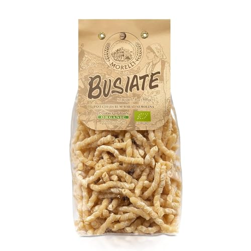 Morelli Pasta Factory - Busiate with Durum Wheat Semolina - gr. 500 x 12 von MORELLI