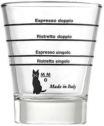 Motta - Messglas für Espresso und Ristretto Motta - Messglas für Espresso und Ristretto von Metallurgica Motta
