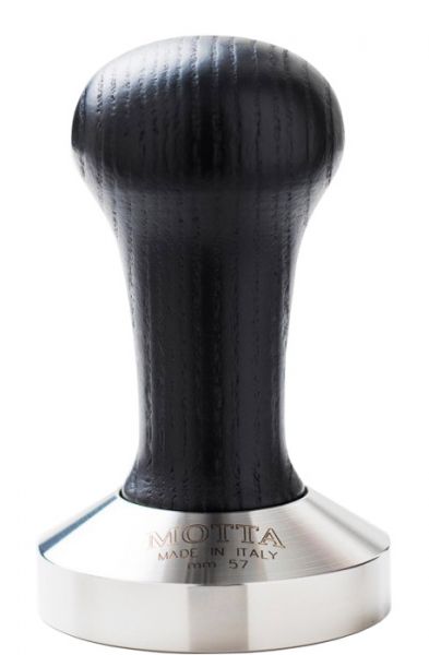 Motta Tamper Edelstahl mit schwarzem Holzgriff 57mm Motta Tamper Edelstahl mit schwarzem Holzgriff 57mm von Metallurgica Motta