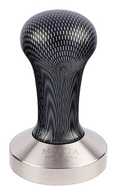 Motta Tamper im Carbon-Look 58mm von Metallurgica Motta