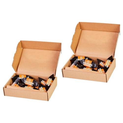 Original Karamellbonbons - Gesalzenes Karamell - Herr Fudgesto Sweets - Doppeltes Vergnügen - 2x250g Karamellen Box - Köstlicher Genuss für jedermann von MR FUDGESTO Artisan Delicacies
