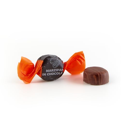 Marzipan in Schokolade - Mr Fudgesto Sweets - Premium Genuss - Ausgewählte Mandel - Gesunder Snack - Kakaoüberzogenes Marzipan - 200g von MR FUDGESTO Artisan Delicacies