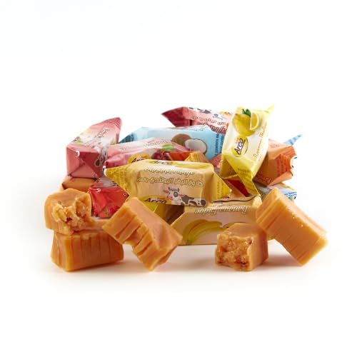 Traditionelle Fudge-Bonbons - Frucht-Mix-Fudge - 6 Geschmacksrichtungen - Natürliche Aromen - Mr Fudgesto Süßigkeiten - Verpackt in einer 300g-Schachtel - Köstliche Leckerei für Jedermann von MR FUDGESTO Artisan Delicacies