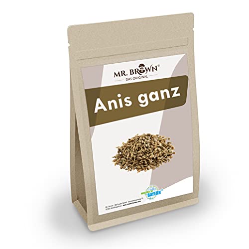 1 Kg Anis ganz, Gewürz, Tee, Backzutat von MR. BROWN