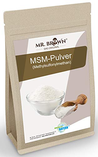MSM Pulver, organischer Schwefel, Methylsulfonylmethan (1 kg) von MR. BROWN