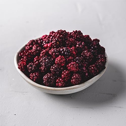 BIO Kultur Brombeeren gefriergetrocknet I Ganze Trockenfrüchte I Frischedose I Trocken Obst I 120g Inhalt BIO Kultur Brombeeren gefriergetrocknet I Ganze Trockenfrüchte I Frischedose I Trocken Obst I 120g Inhalt von MÜSLI MÜHLE Kernig Kornig Knusprig