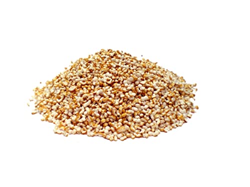 Bio Amaranth gepufft gepoppt I ungesüßt Amarant I Glutenfreies Pseudogetreide I Ballaststoffe I 500g von MÜSLI MÜHLE Kernig Kornig Knusprig