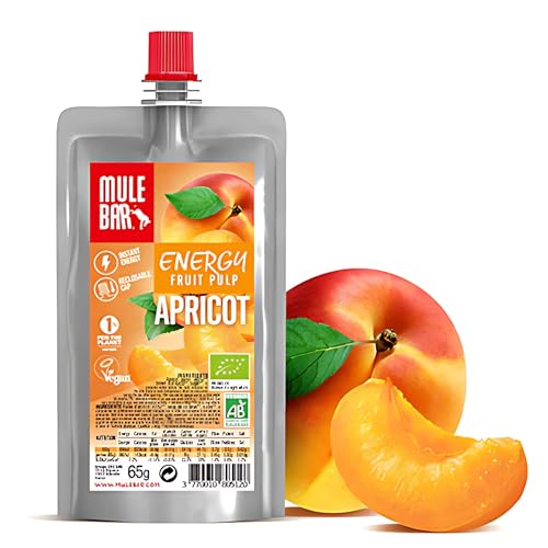 Unbekannt Pulpes de Fruits Bio 65g : Abricot (x10) von MULEBAR