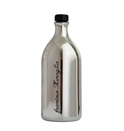 Frantoio Muraglia, Titanium Glass Jar with Extra Virgin Olive Oil 500ml, Intensive Fruchtige Essenz von MURAGLIA ANTICO FRANTOIO