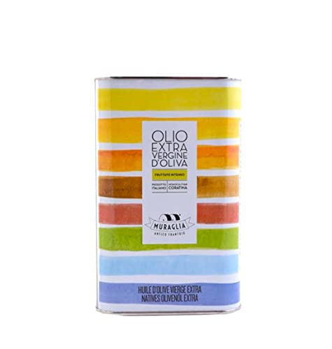Muraglia - Natives Olivenöl Extra Regenbogen Kanister (Intensiv Fruchtig) 250ml von MURAGLIA ANTICO FRANTOIO