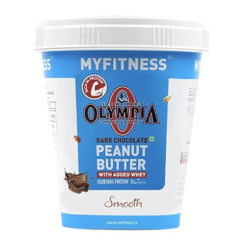 MYFITNESS Peanut Butter Dark Chocolate Smooth Non-GMO Gluten-Free No Preservative All Natural Ingredient High Protein Made with American Recipe, 1 kg MYFITNESS Peanut Butter Dark Chocolate Smooth Non-GMO Gluten-Free No Preservative All Natural Ingredient High Protein Made with American Recipe, 1 kg von MYFITNESS