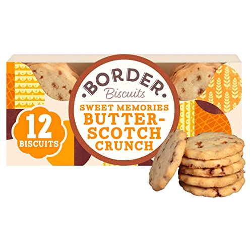 Border Biscuits - Sweet Memories Butterscotch Crunch - 12 x 135g Set von MYPURECORE von MYPURECORE YOU AT THE CORE