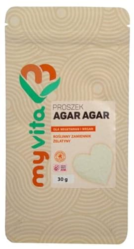 Agar-Pulver 30 g natürliches MYVITA-Verdickungsmittel von MYVITA