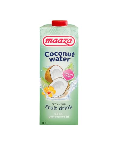 Maaza Coconut Water, Kokoswasser zum Genießen, 6x1l Kokoswasser von Maaza